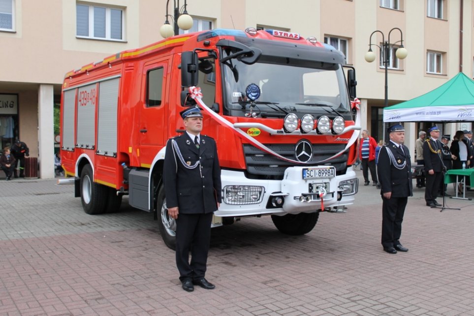 Samochód jednostki OSP Centrum